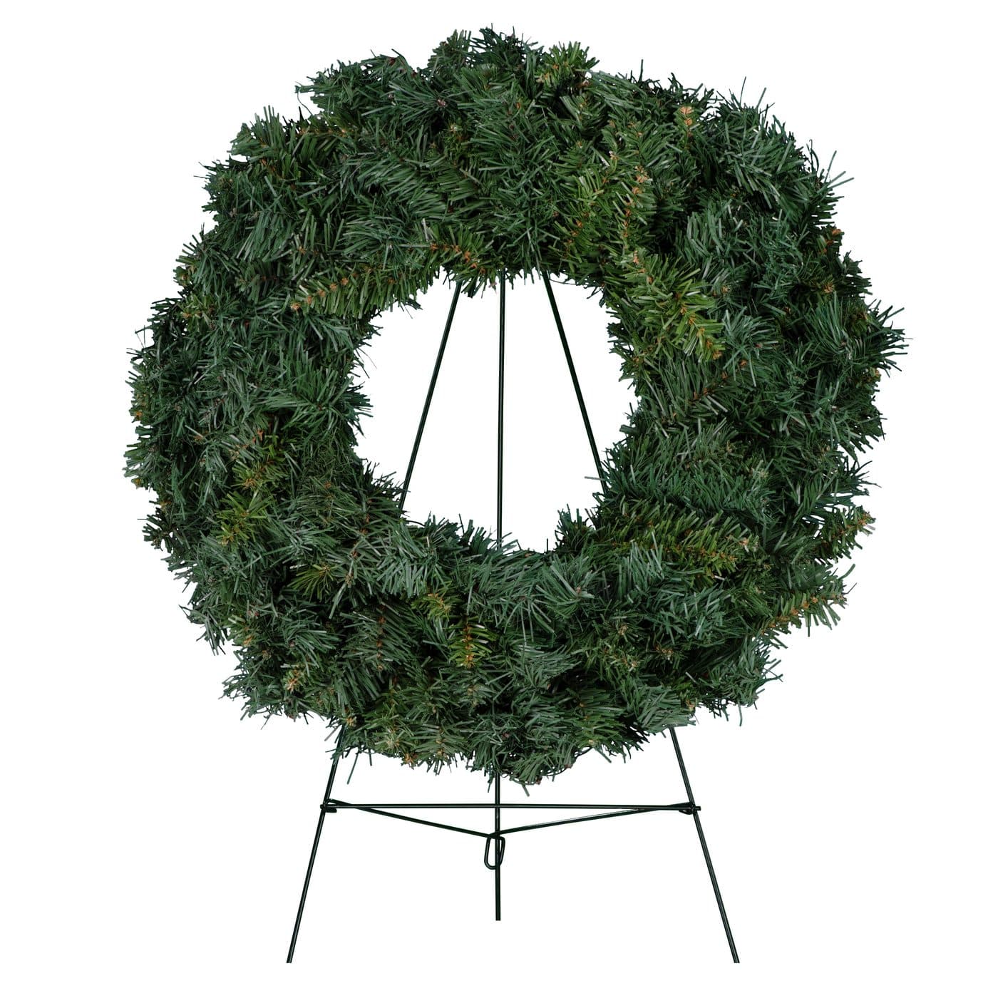 21 Inch Artificial Pine Wreath Blank for DIY Decorating