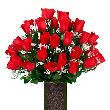 Red Rose Buds