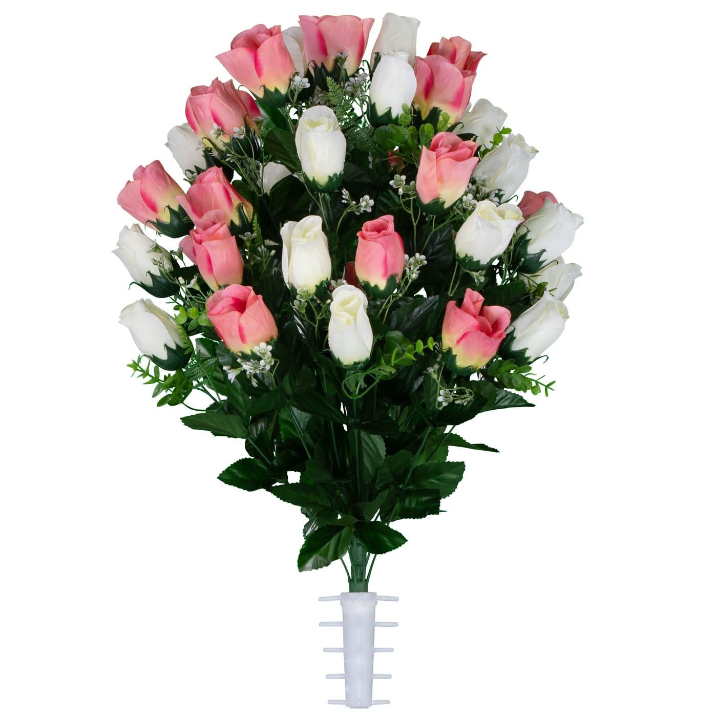 Cream and Pink Rose Buds