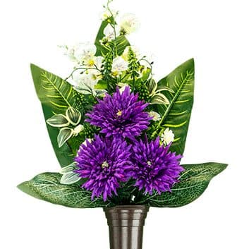 Purple Chrysanthemums