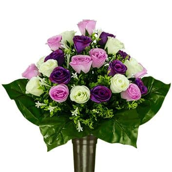 Purple and Lavender Mixed Roses