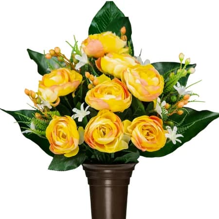 Yellow Ranunculus - View 1