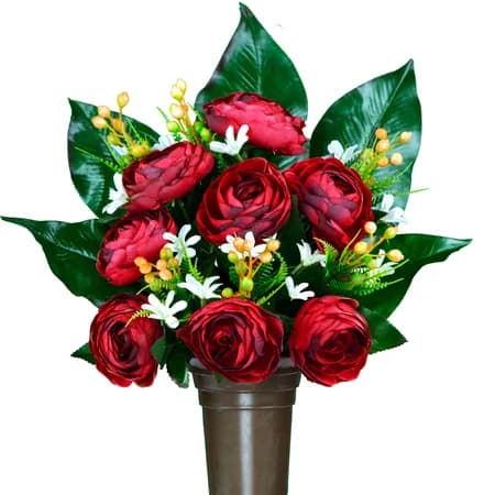 Red Ranunculus - View 1