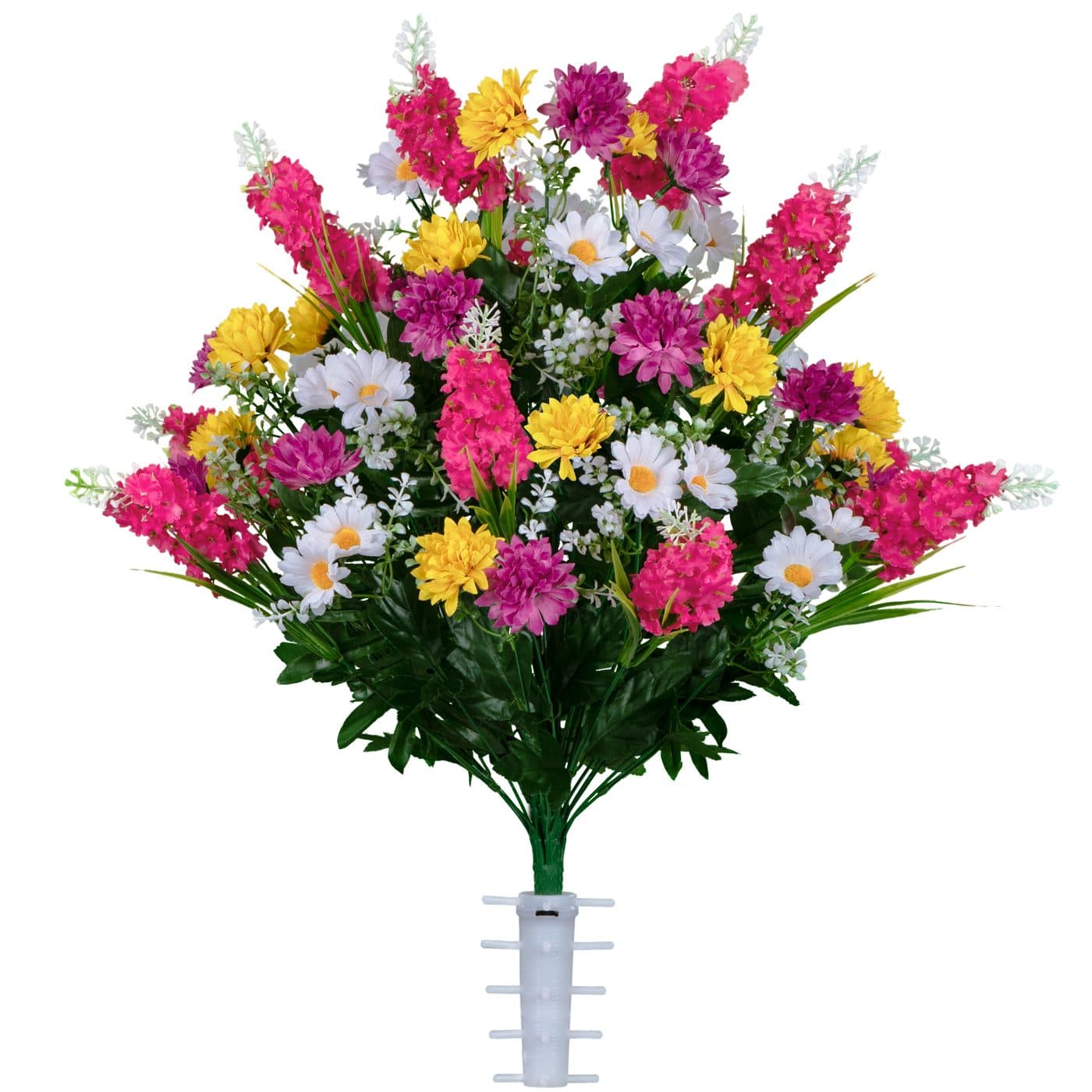 Pink Yellow and White Wildflower Mix Bouquet