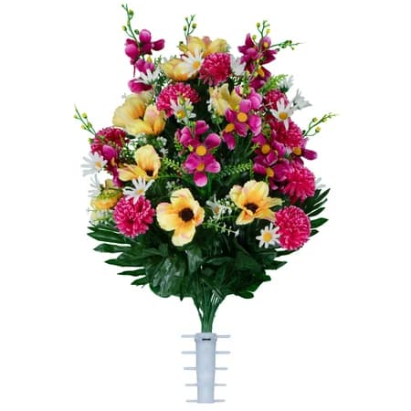 Yellow Anemone Garden Mix Bouquet - View 1