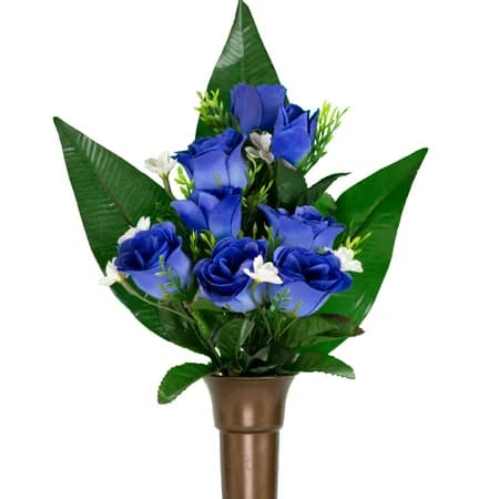 Sapphire Blue Roses - View 1