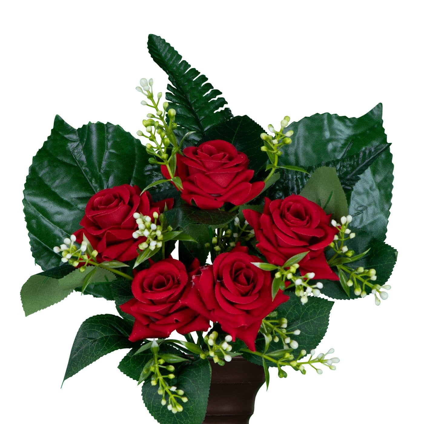 Red Mini Open Roses