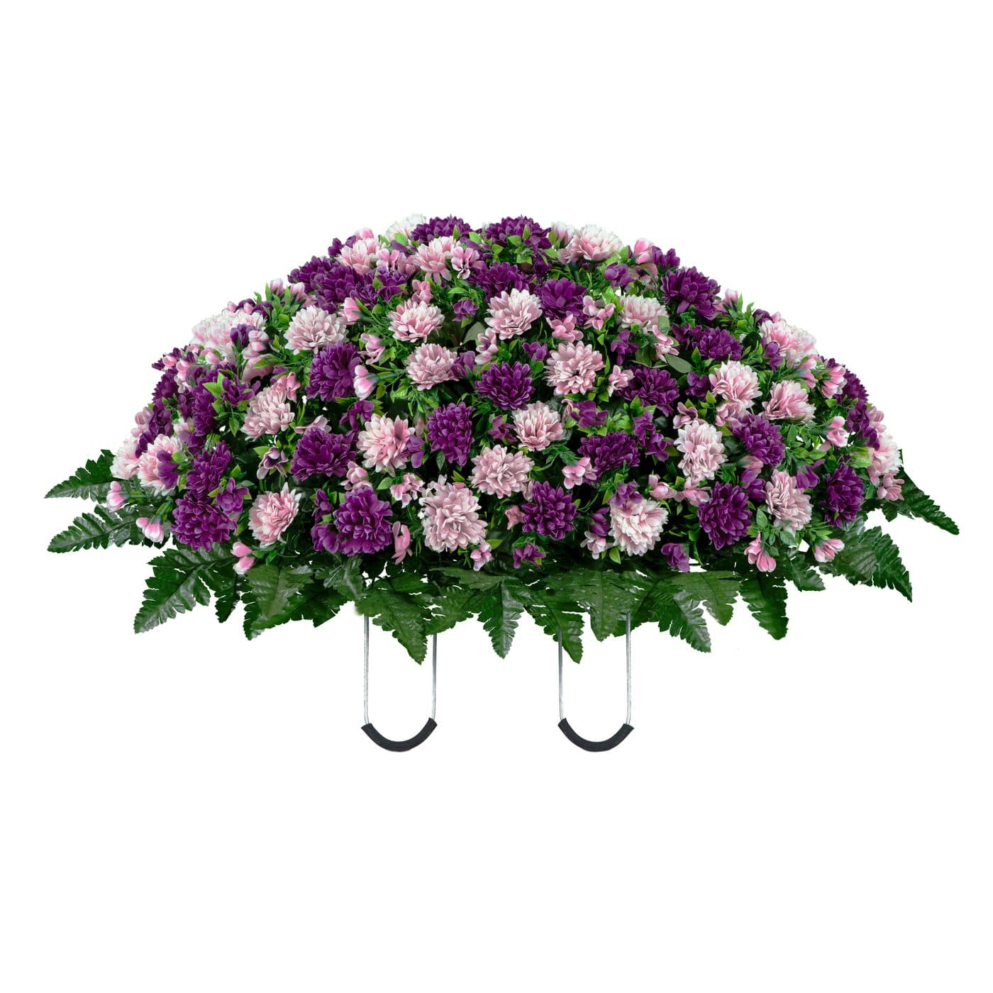 Pink and Purple Mums - View 1