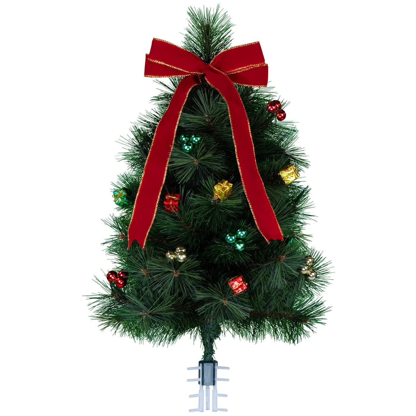 Christmas Tree with Multi Colored Decorations