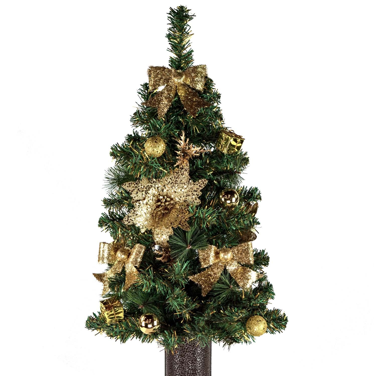 30in Gold Bow Tree