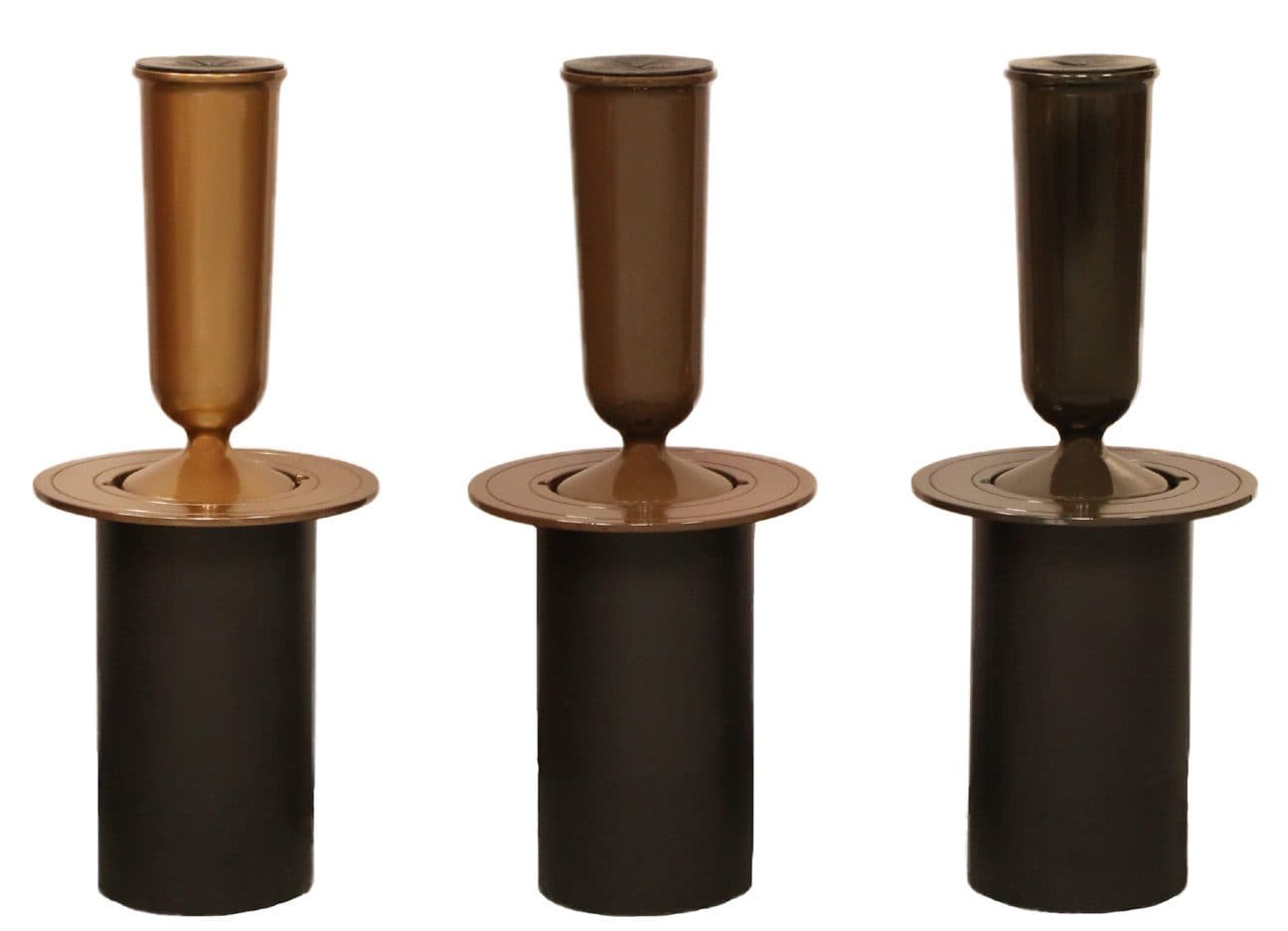 Gem Replacement Medium Ground Unit — Bronze Replacement Vase - View 1