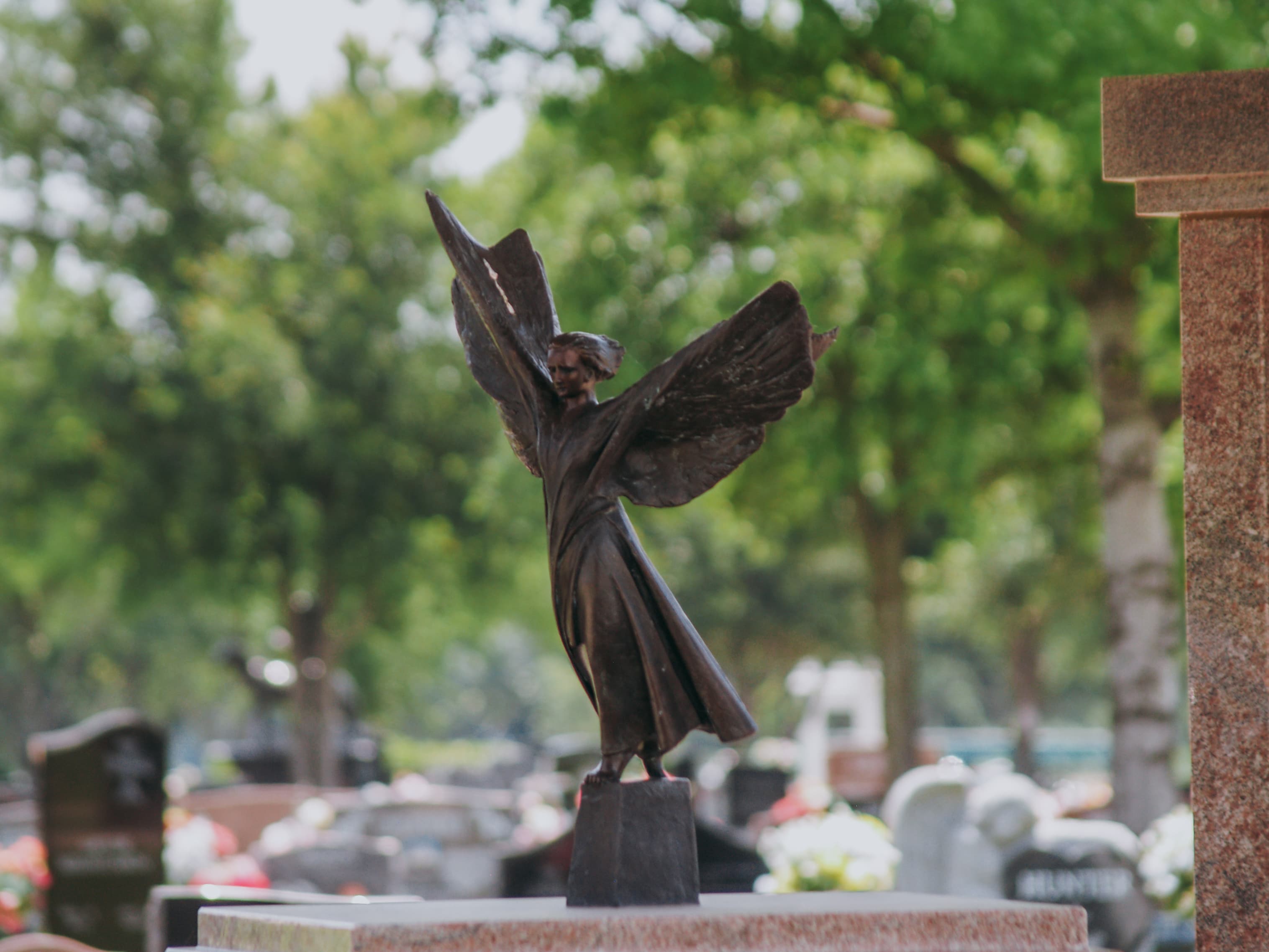 American Flag Veteran Monument